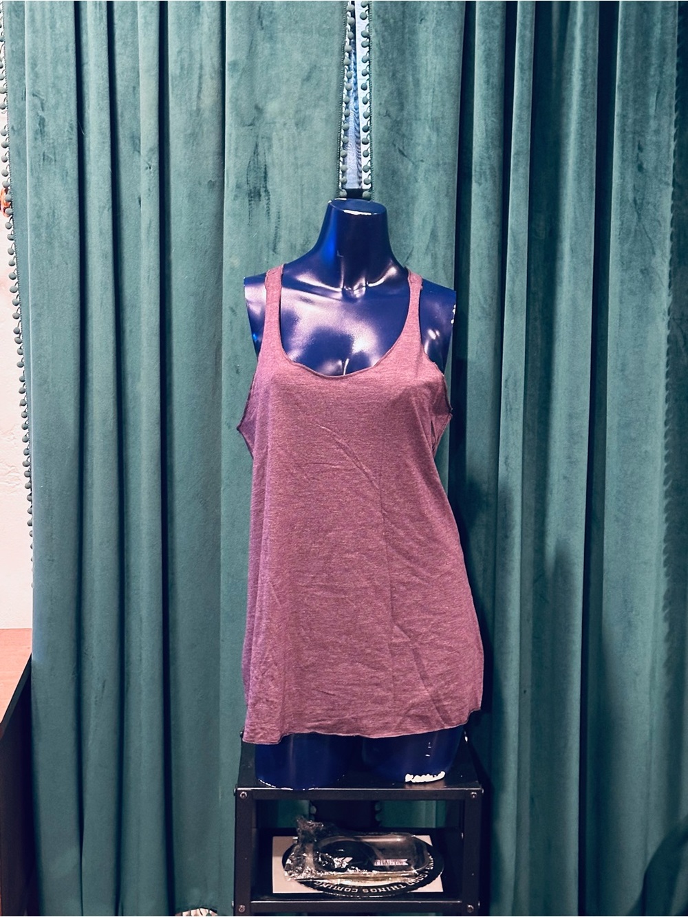 Yoga Top Next Level Apparel Women's Scoop Tank Top - Mauve